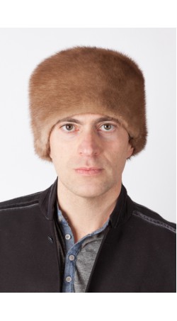 Mink fur hat